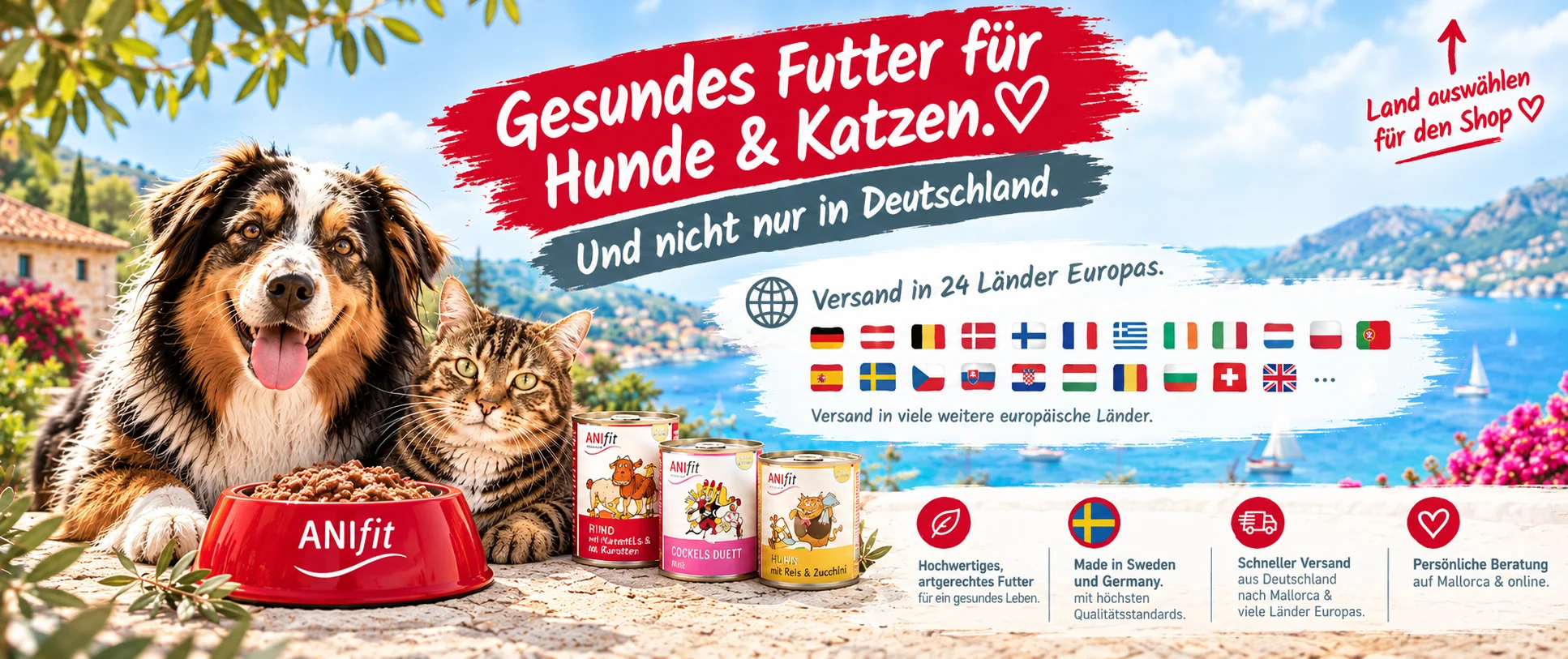 Versand Europaweit